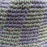 Checkered Bucket Hat - Camo Tweed & Thunder Gray