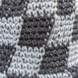 Checkered Light Gray Tweed & Charcoal Gray
