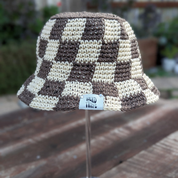 Checkered Walnut Tweed & Heather