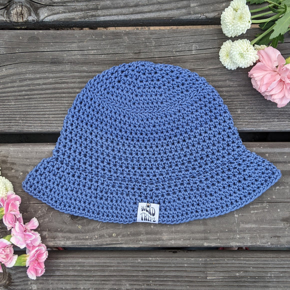 Denim - Mercerized Cotton Bucket Hat