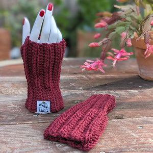 Hand Warmers - Solid Burgandy