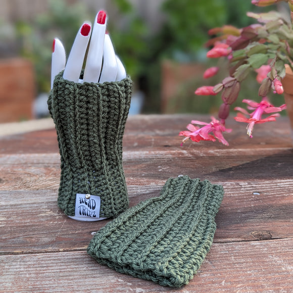 Hand Warmers - Solid Deep Forest Green