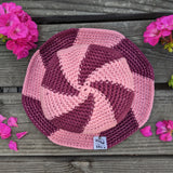 Swirl Bucket Hat - Pink & Beets