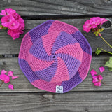 Swirl Bucket Hat - Purple & Rose