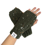 Wrist Warmer - Olive Tweed