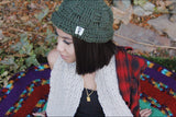 Basket Weave - Olive Green