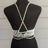 Bubblegum Granny Square Bralette