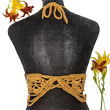 Camel - Boho Bralette