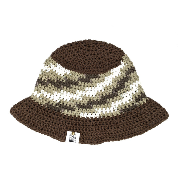 Chocolate w/ Brown Camo - Cotton Bucket Hat