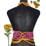 Creamsicle & Rose Two Tone Boho Bralette