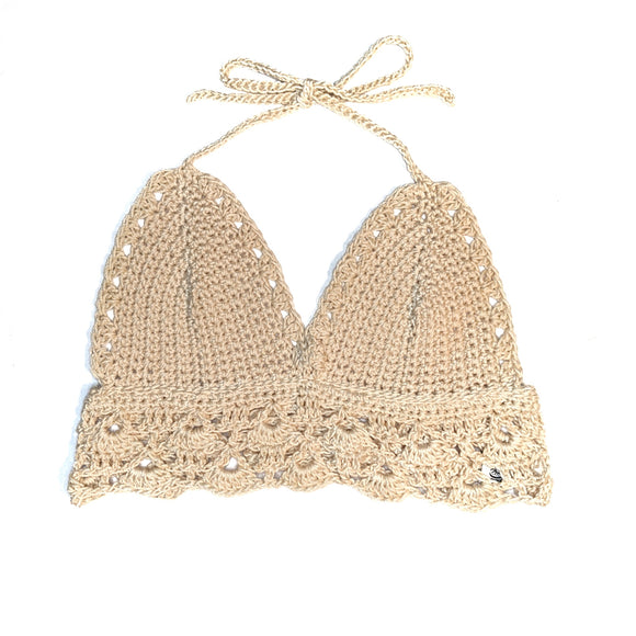 Ecru Boho Bralette