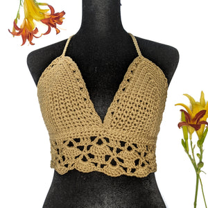 Haybale -Boho Bralette