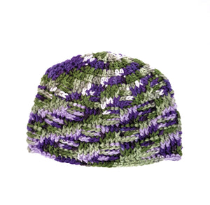 Purple Camo Basket Weave
