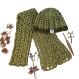Scarf Set - Olive Green