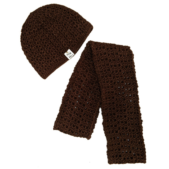 Scarf Set - Brown