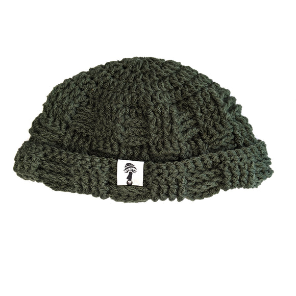 Basket Weave - Olive Green