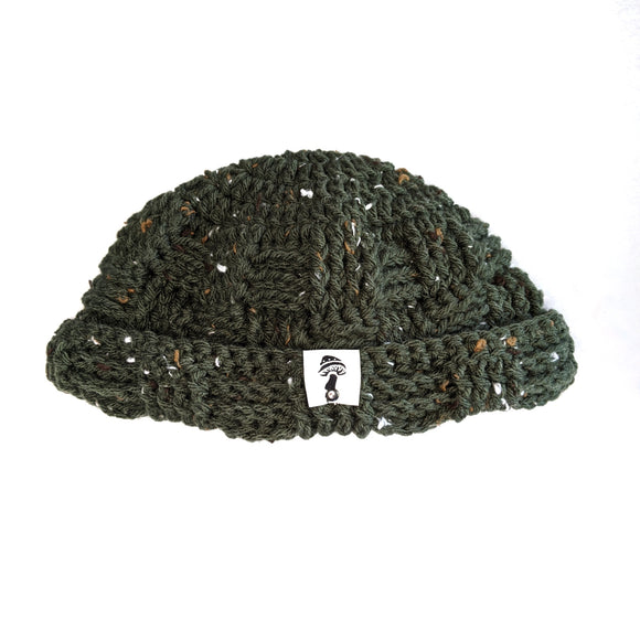 Basket Weave - Olive Tweed