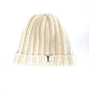 Ribbed Beanie - Aran
