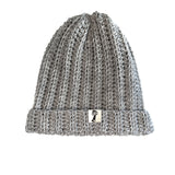 Ribbed Beanie - Gray