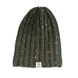 Ribbed Beanie - Olive Tweed