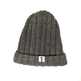 Ribbed Beanie- Dark Gray