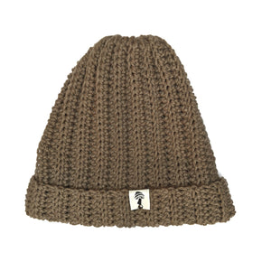 Ribbed Beanie- Oatmeal