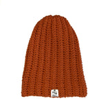 Ribbed Beanie- Pumpkin