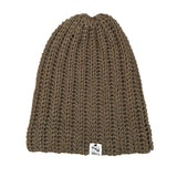 Ribbed Beanie- Oatmeal