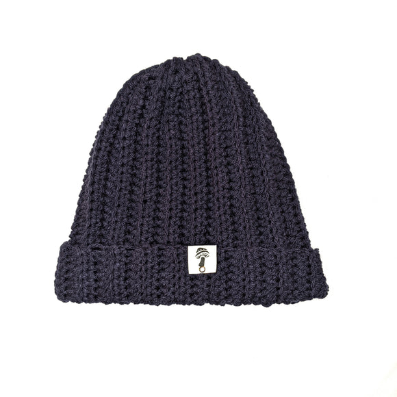 Beanie Ribbed- Navy
