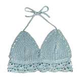 Mint Boho Bralette