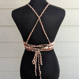 Mocha - Granny Square Bralette