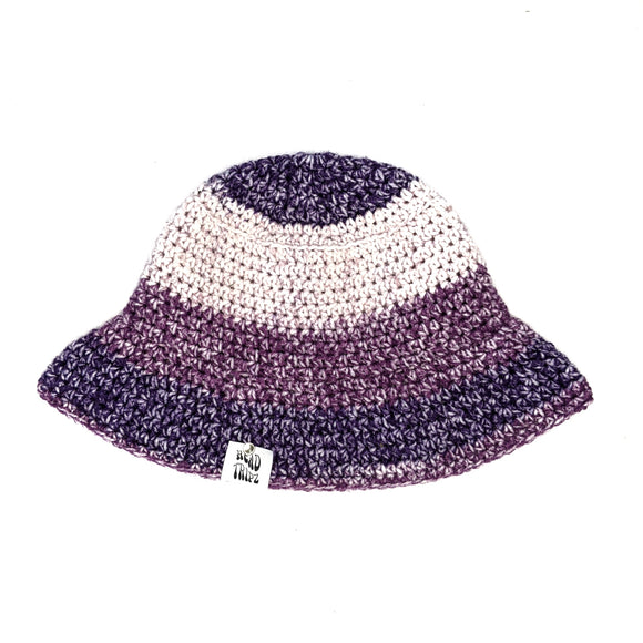Purple Marble - Single Stitch - Soft Acrylic Yarn