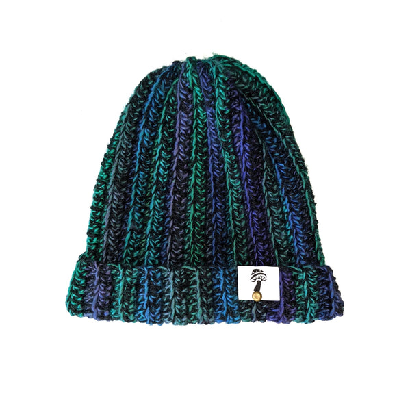 Double Stitched Fisherman Ribbed Beanie