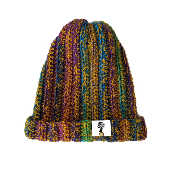 Double Stitched Fisherman Ribbed Beanie