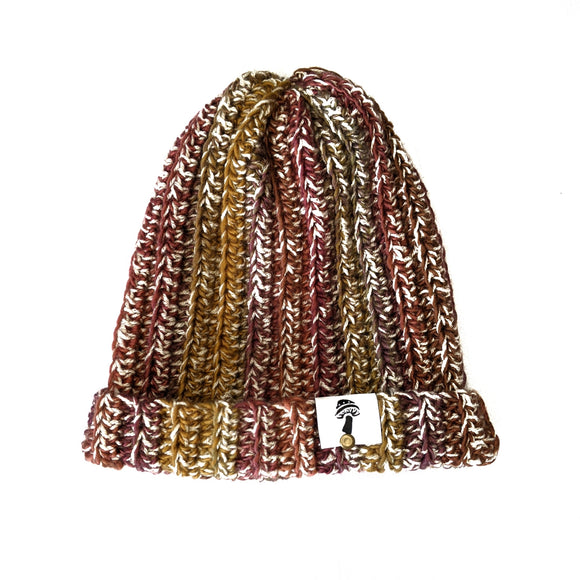 Double Stitched Fisherman Ribbed Beanie