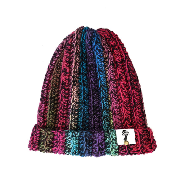 Double Stitched Fisherman Ribbed Beanie