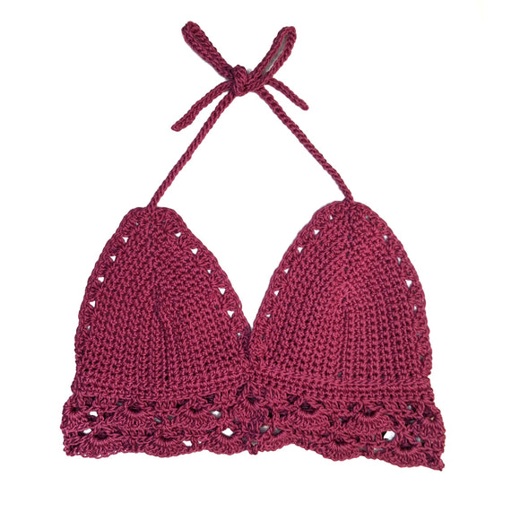 Rasberry Boho Bralette