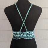 Sea Green Granny Square Bralette