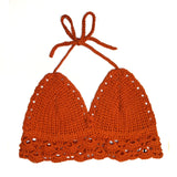 Tangerine Boho Bralette